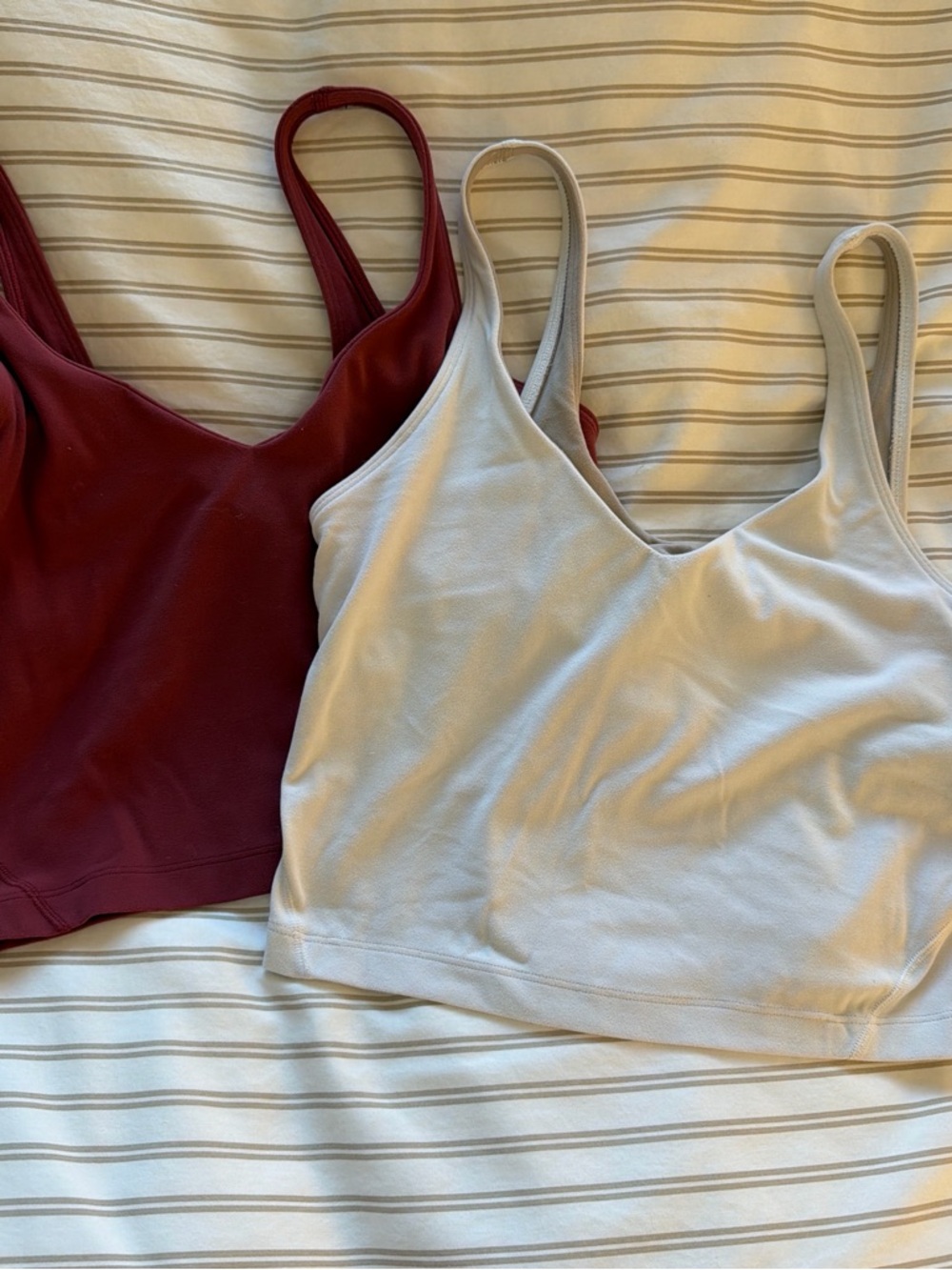TWO Lululemon tank top size 6.